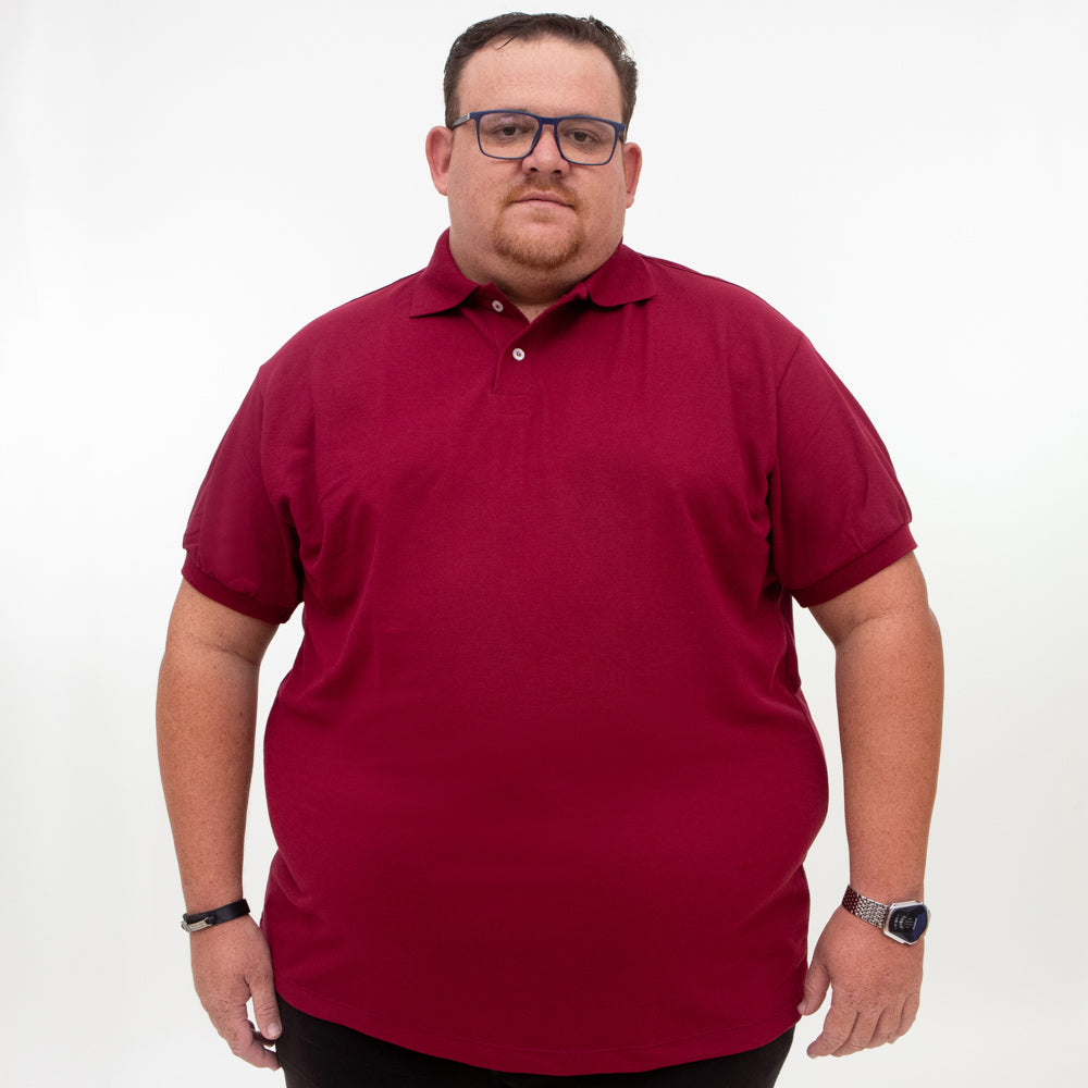 Gola Polo Piquet Plus Size D'Lujo G1 ao G5
