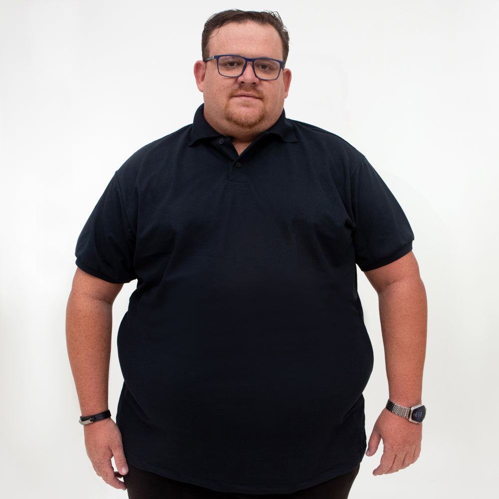 Gola Polo Piquet Plus Size D'Lujo G1 ao G5