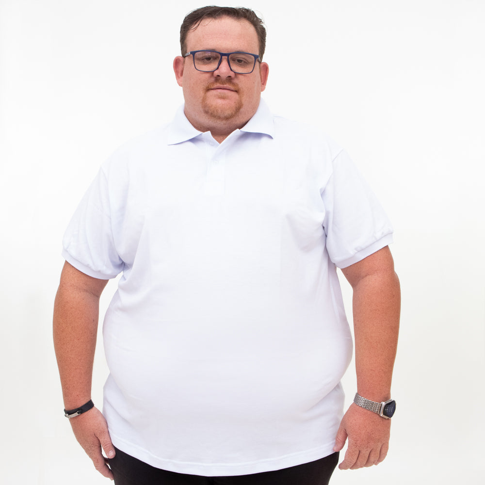 Gola Polo Piquet Plus Size D'Lujo G1 ao G5
