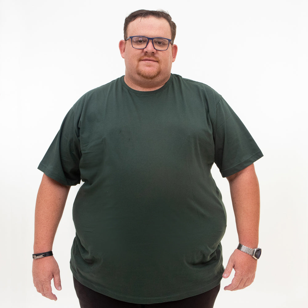 Camiseta Básica Plus Size 100% Algodão D'Lujo G1 ao G5