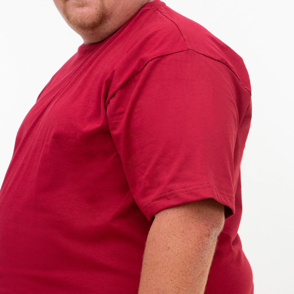 Camiseta Básica Plus Size 100% Algodão D'Lujo G1 ao G5
