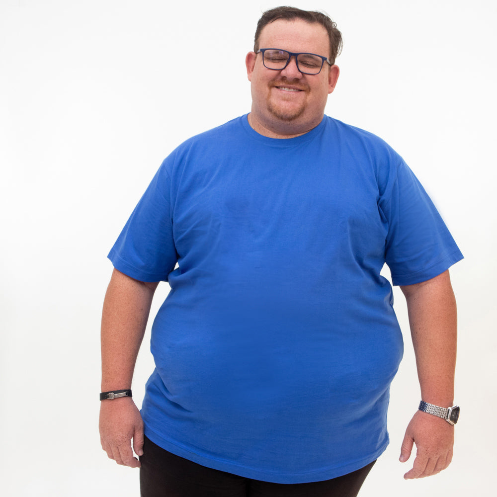Camiseta Básica Plus Size 100% Algodão D'Lujo G1 ao G5