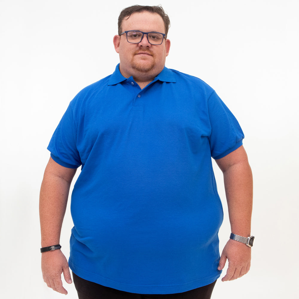 Gola Polo Piquet Plus Size D'Lujo G1 ao G5