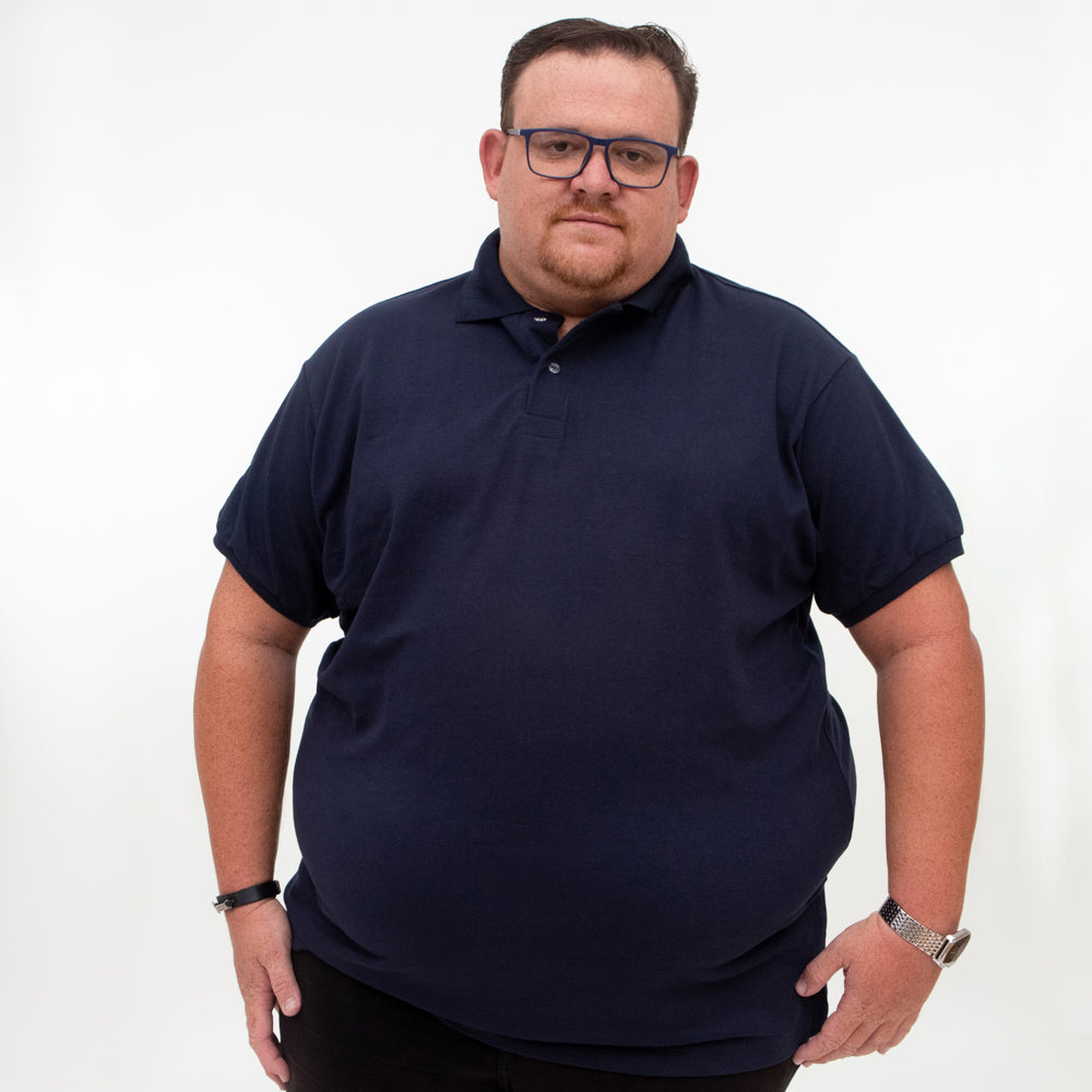 Gola Polo Piquet Plus Size D'Lujo G1 ao G5