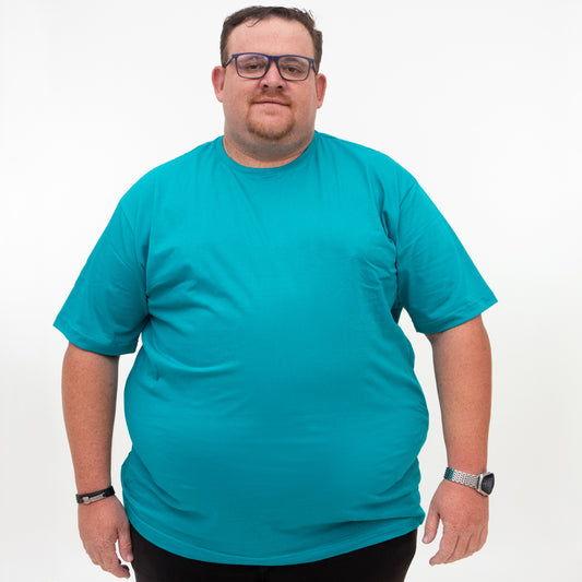 Camiseta Básica Plus Size 100% Algodão D'Lujo G1 ao G5