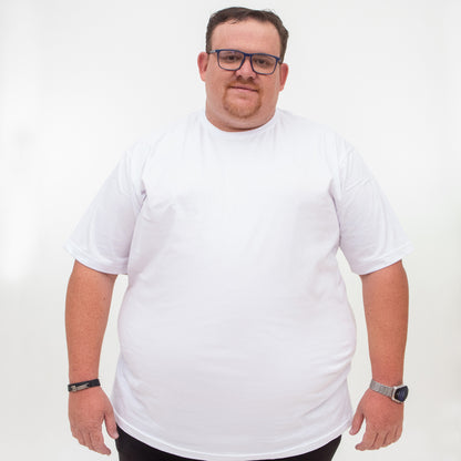 Kit 3 Camisetas Básica 100% Algodão Plus Size G1 ao G5