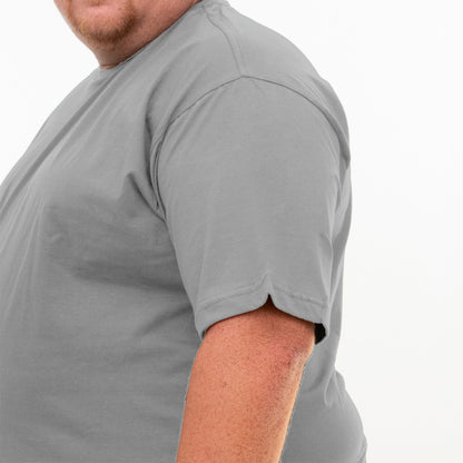 Camiseta Básica Plus Size 100% Algodão D'Lujo G1 ao G5